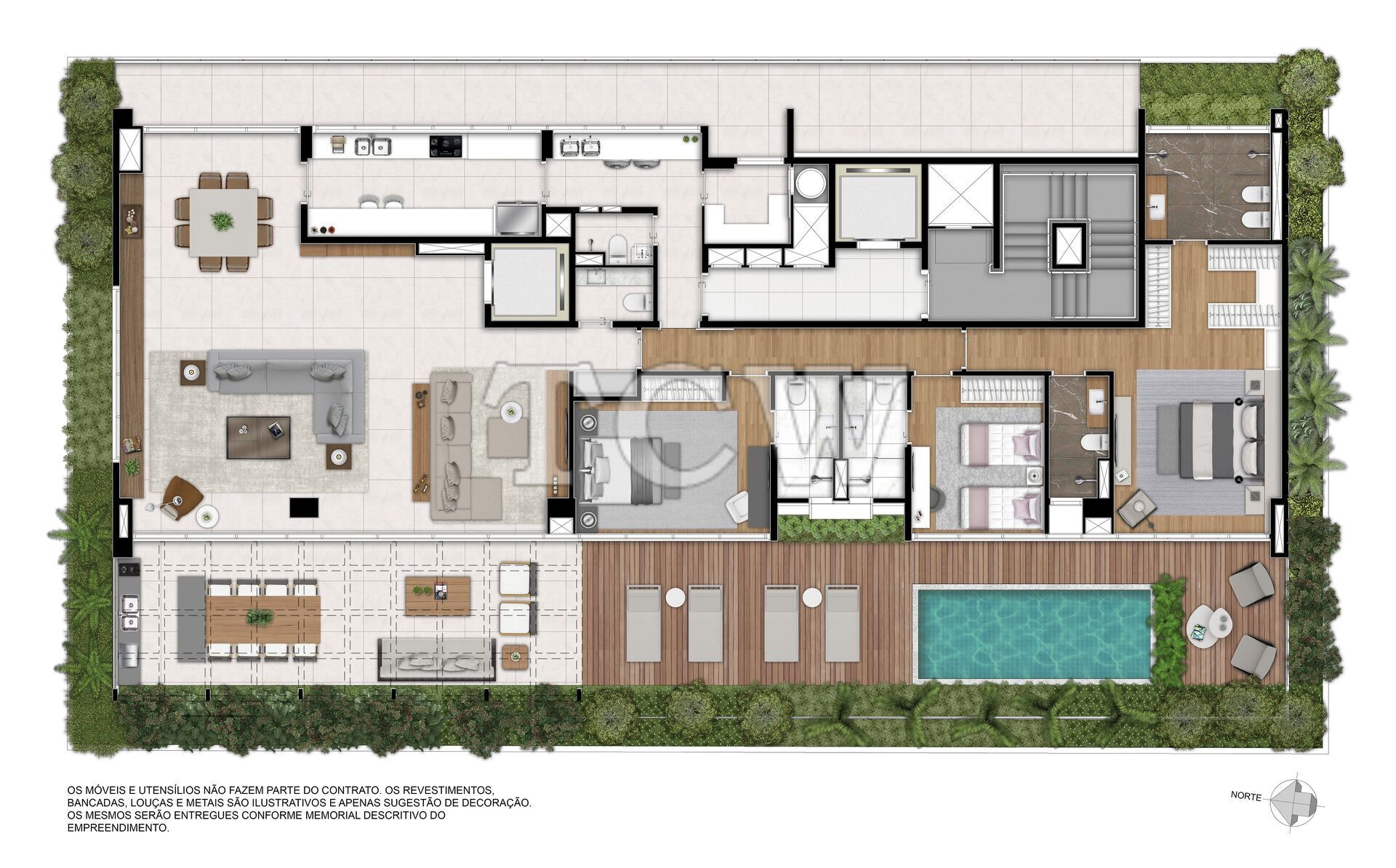Apartamento à venda com 3 quartos, 226m² - Foto 18