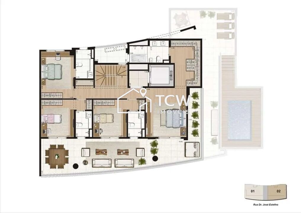 Apartamento, 4 quartos, 460 m² - Foto 25