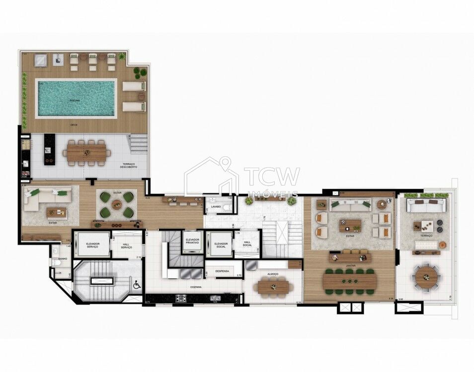 Cobertura, 4 quartos, 518 m² - Foto 16