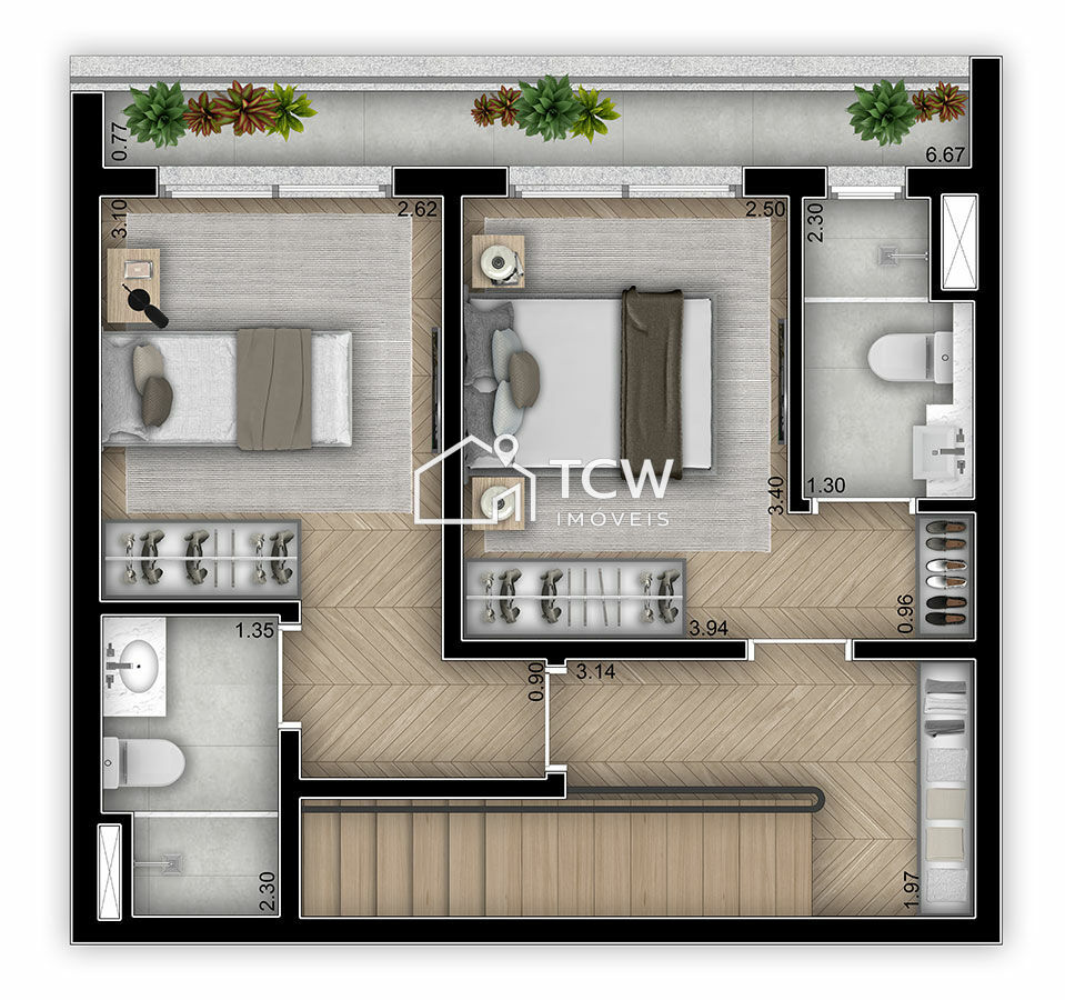 Apartamento, 2 quartos, 128 m² - Foto 20