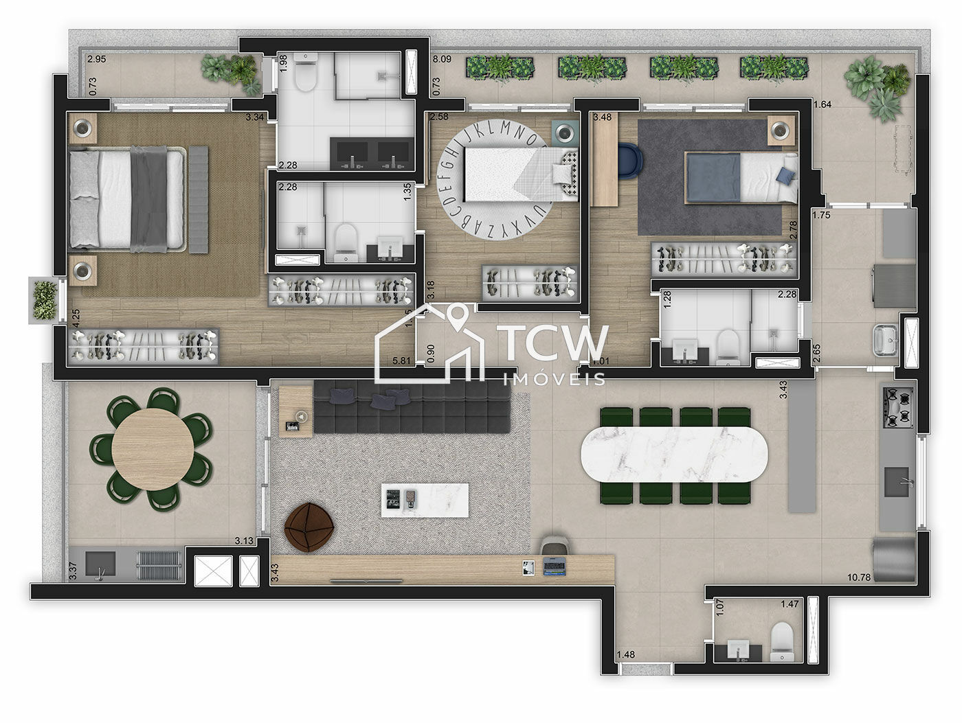 Apartamento, 2 quartos, 128 m² - Foto 17