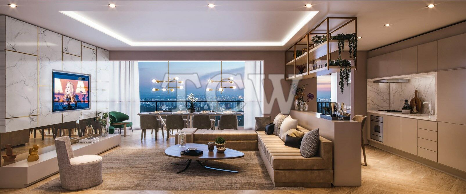 Apartamento à venda com 3 quartos, 125m² - Foto 1
