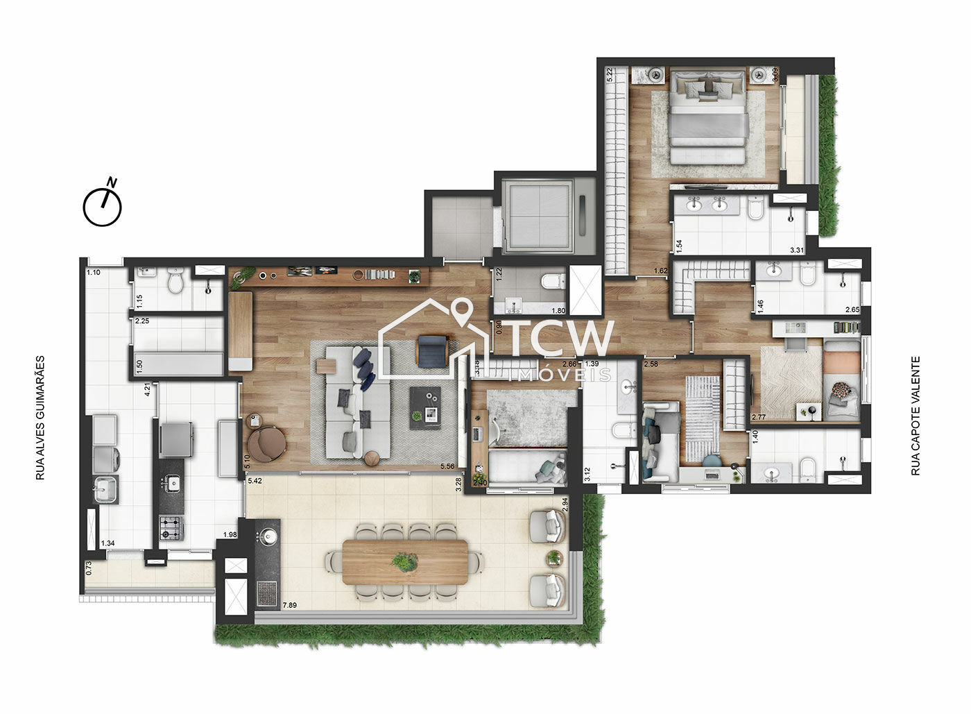 Apartamento, 4 quartos, 187 m² - Foto 20