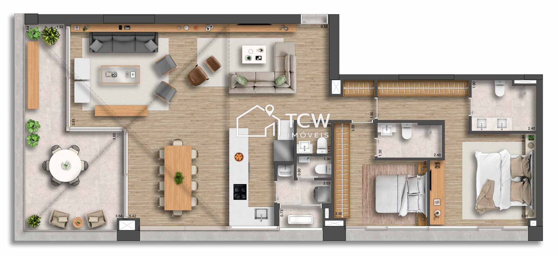 Apartamento, 2 quartos, 137 m² - Foto 18