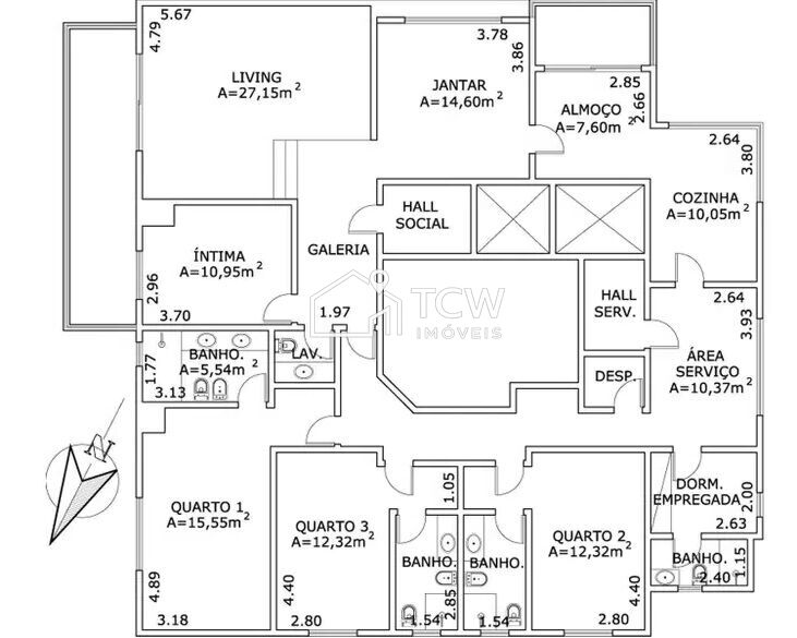 Apartamento, 4 quartos, 207 m² - Foto 36
