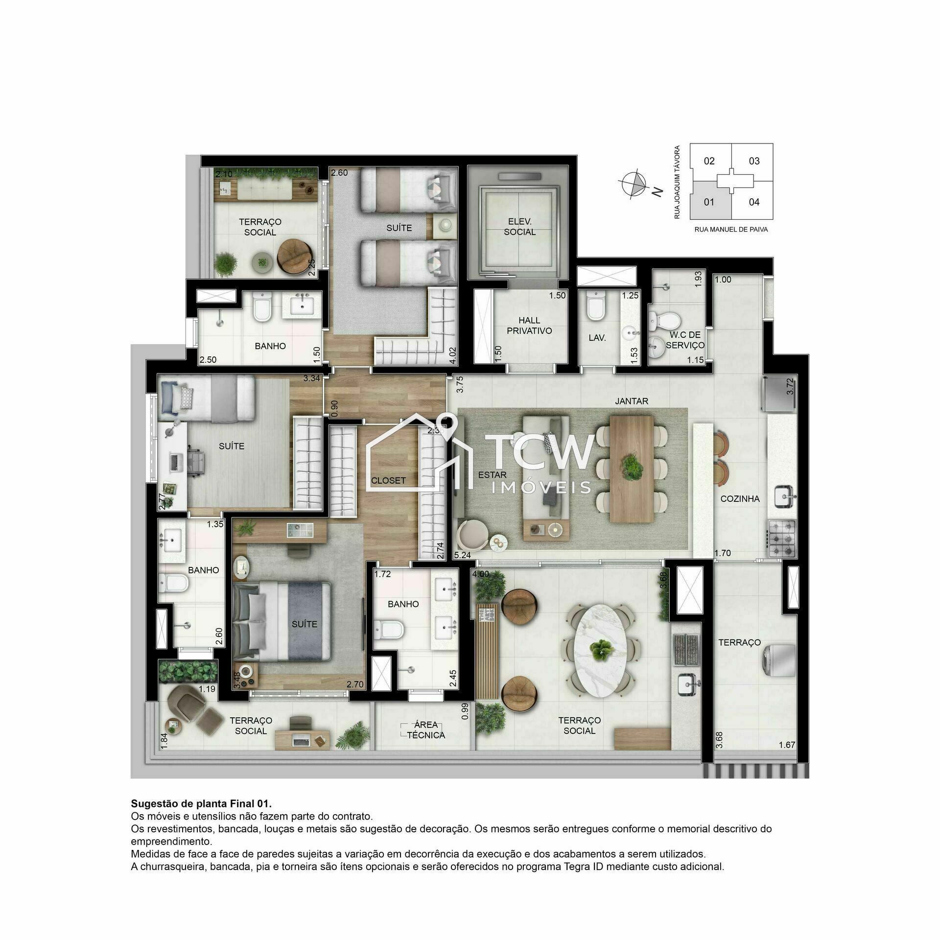 Apartamento, 3 quartos, 141 m² - Foto 12