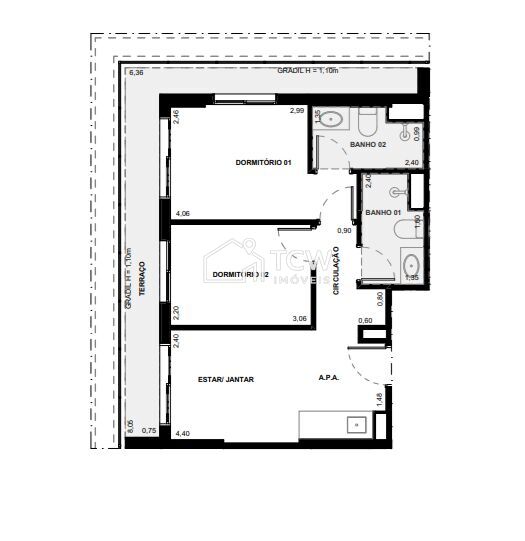 Apartamento, 2 quartos, 81 m² - Foto 6