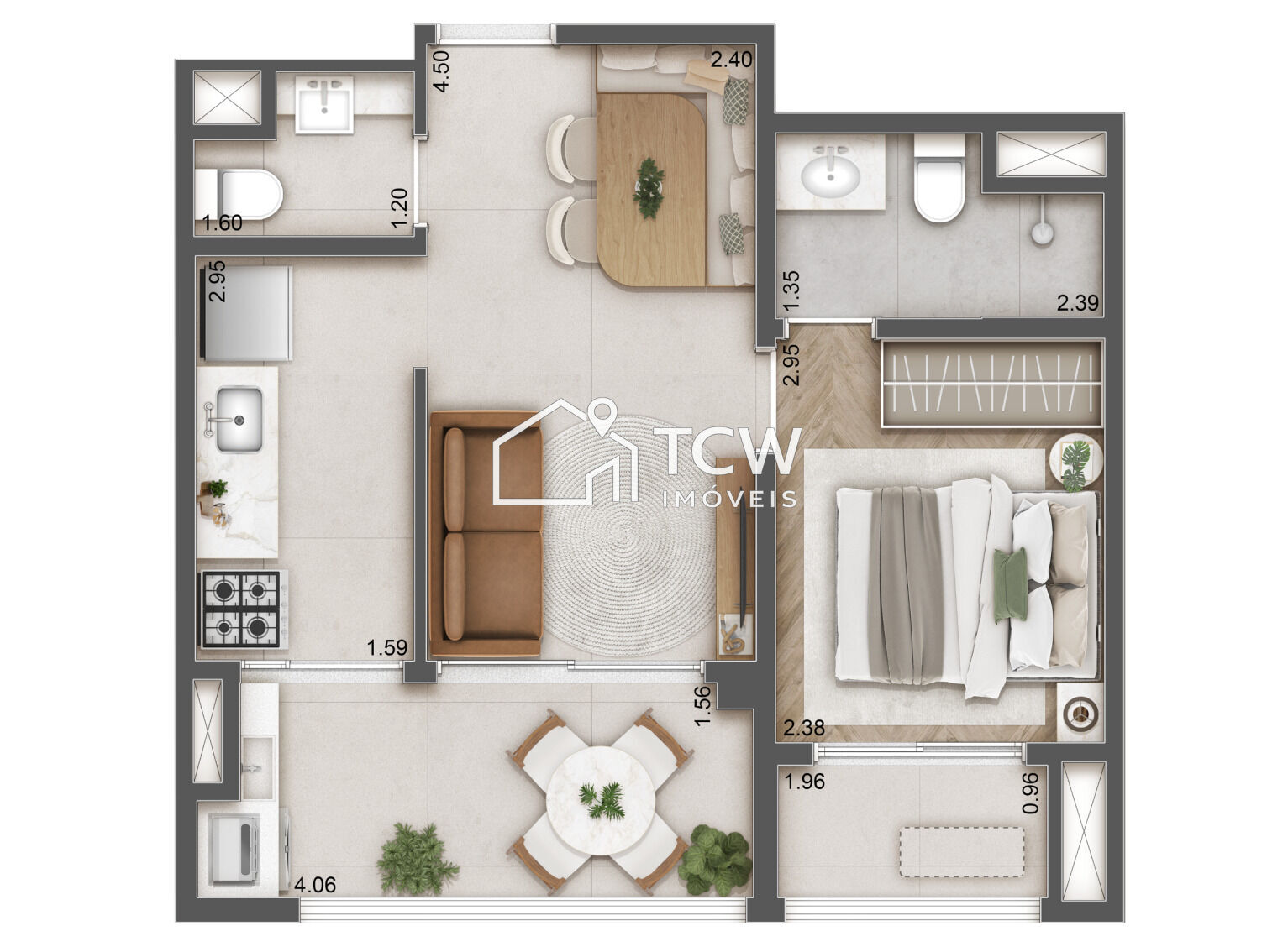 Apartamento, 2 quartos, 63 m² - Foto 11