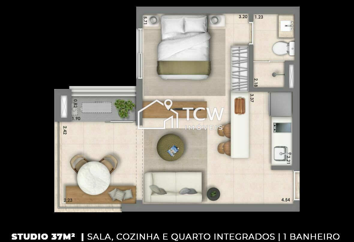 Apartamento, 2 quartos, 61 m² - Foto 13