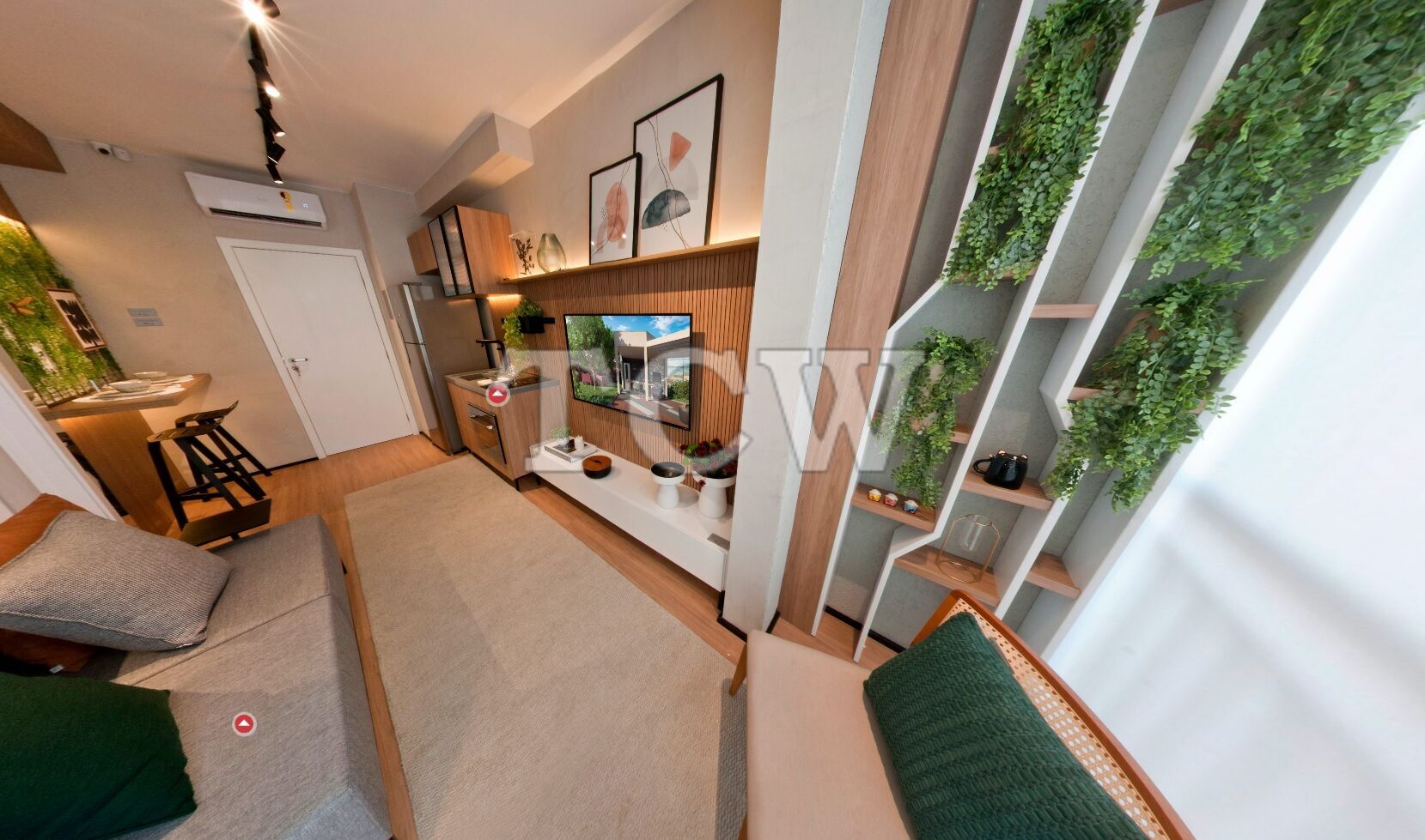 Apartamento à venda com 1 quarto, 25m² - Foto 2