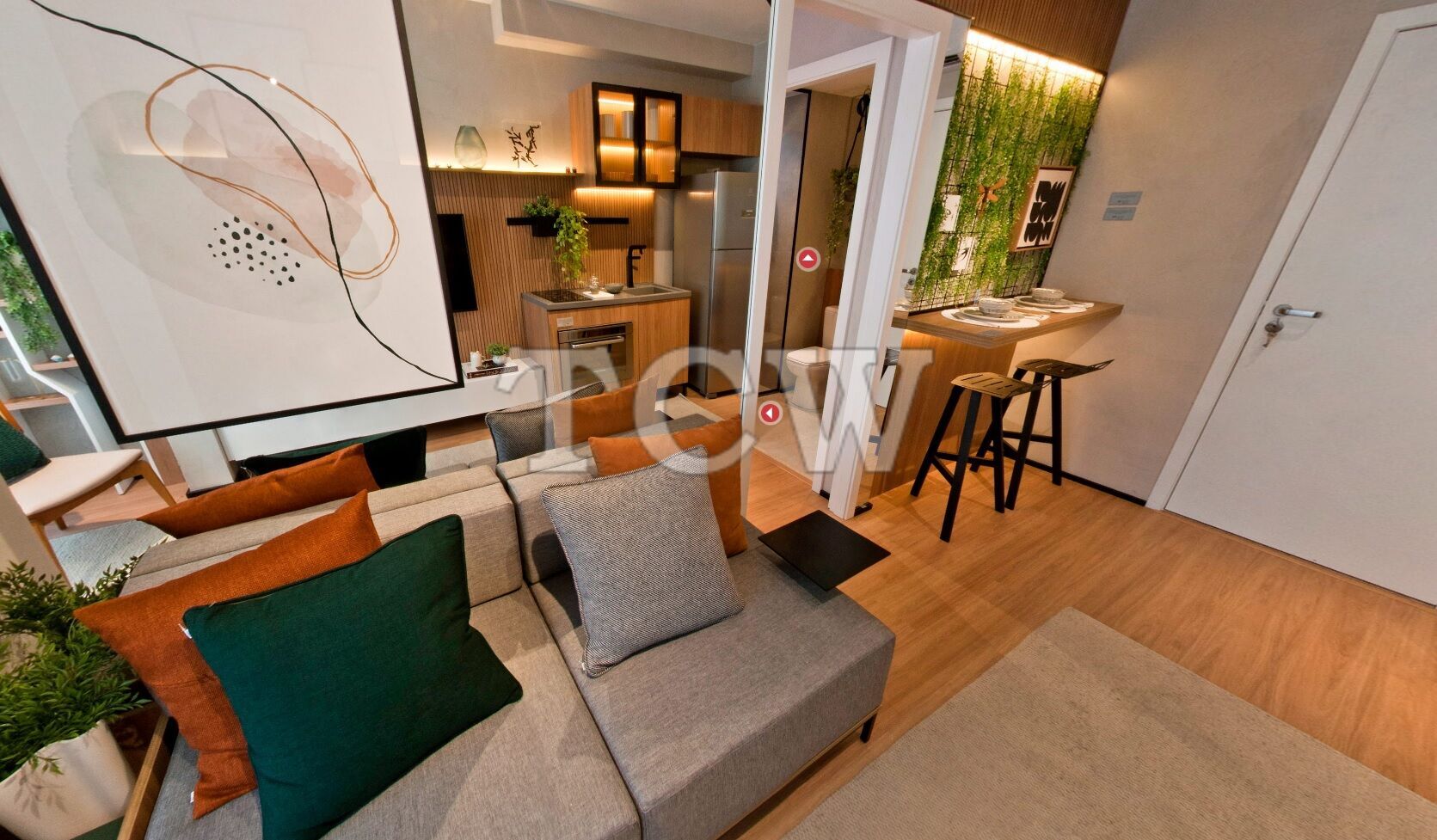 Apartamento à venda com 1 quarto, 25m² - Foto 3