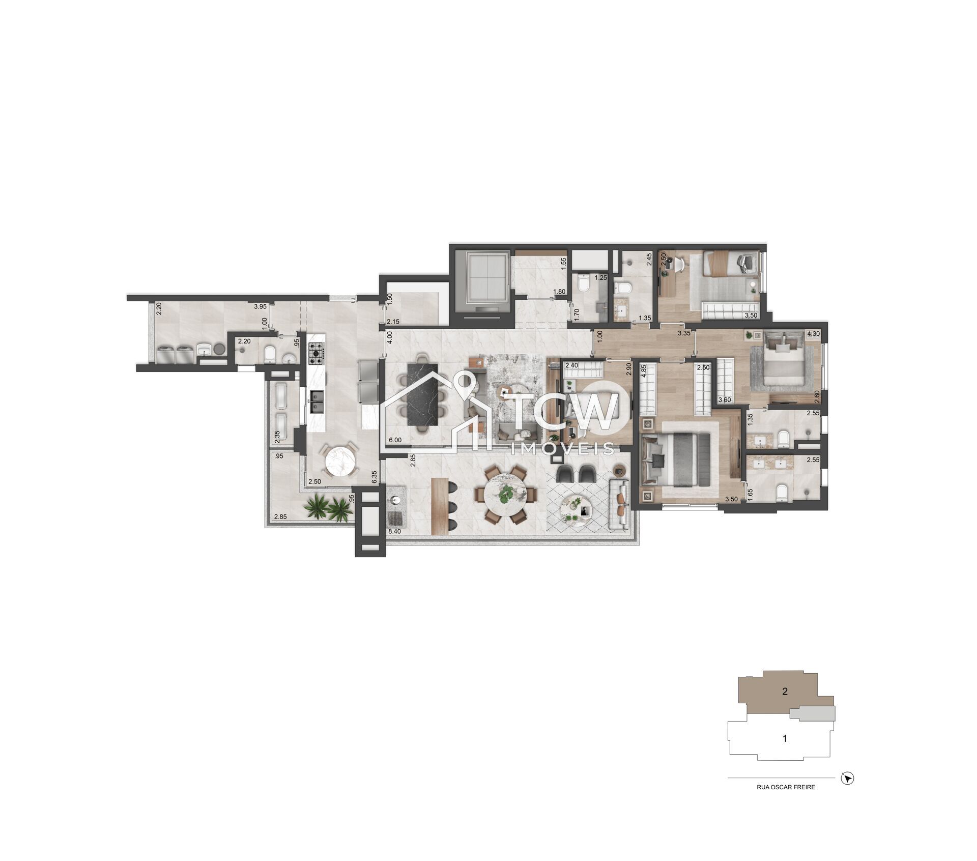 Apartamento, 4 quartos, 172 m² - Foto 23