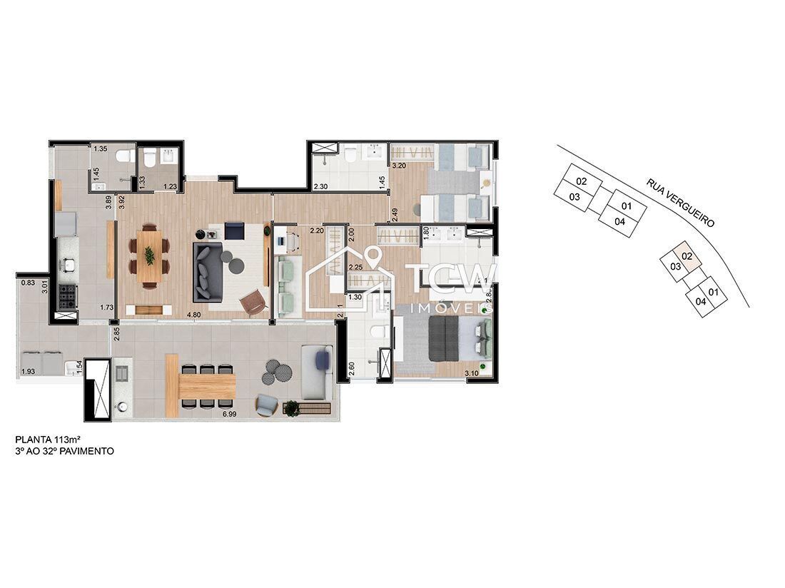 Apartamento, 3 quartos, 115 m² - Foto 18