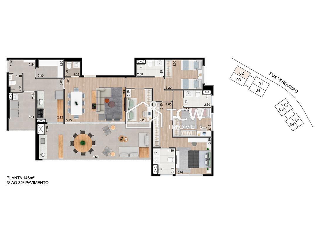 Apartamento, 3 quartos, 115 m² - Foto 19