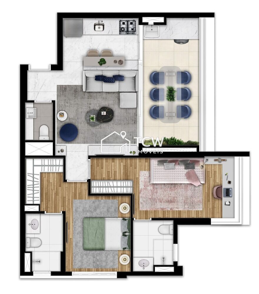 Apartamento, 2 quartos, 75 m² - Foto 15