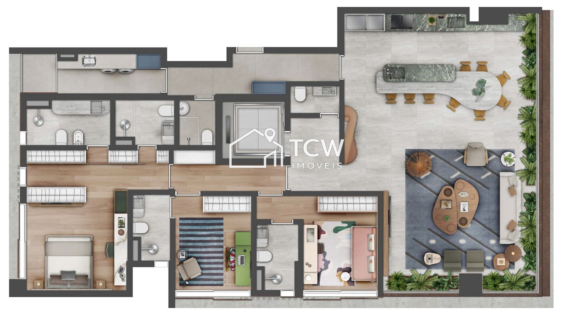 Apartamento, 3 quartos, 171 m² - Foto 20