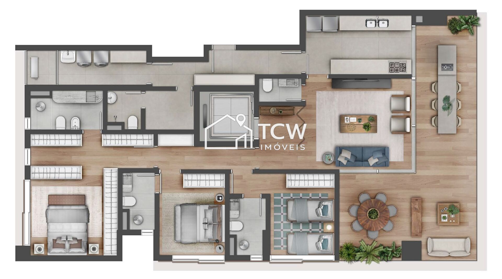 Apartamento, 3 quartos, 171 m² - Foto 22
