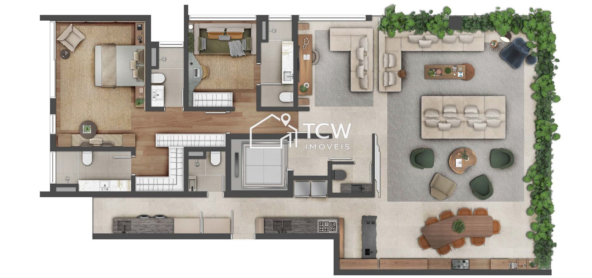 Apartamento, 3 quartos, 171 m² - Foto 21