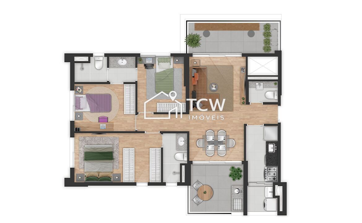 Apartamento, 91 m² - Foto 15