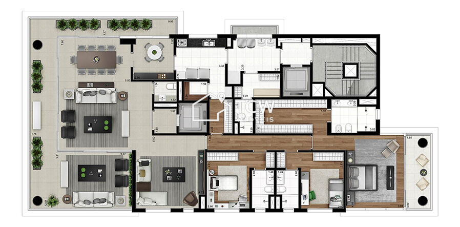 Apartamento, 4 quartos, 294 m² - Foto 23