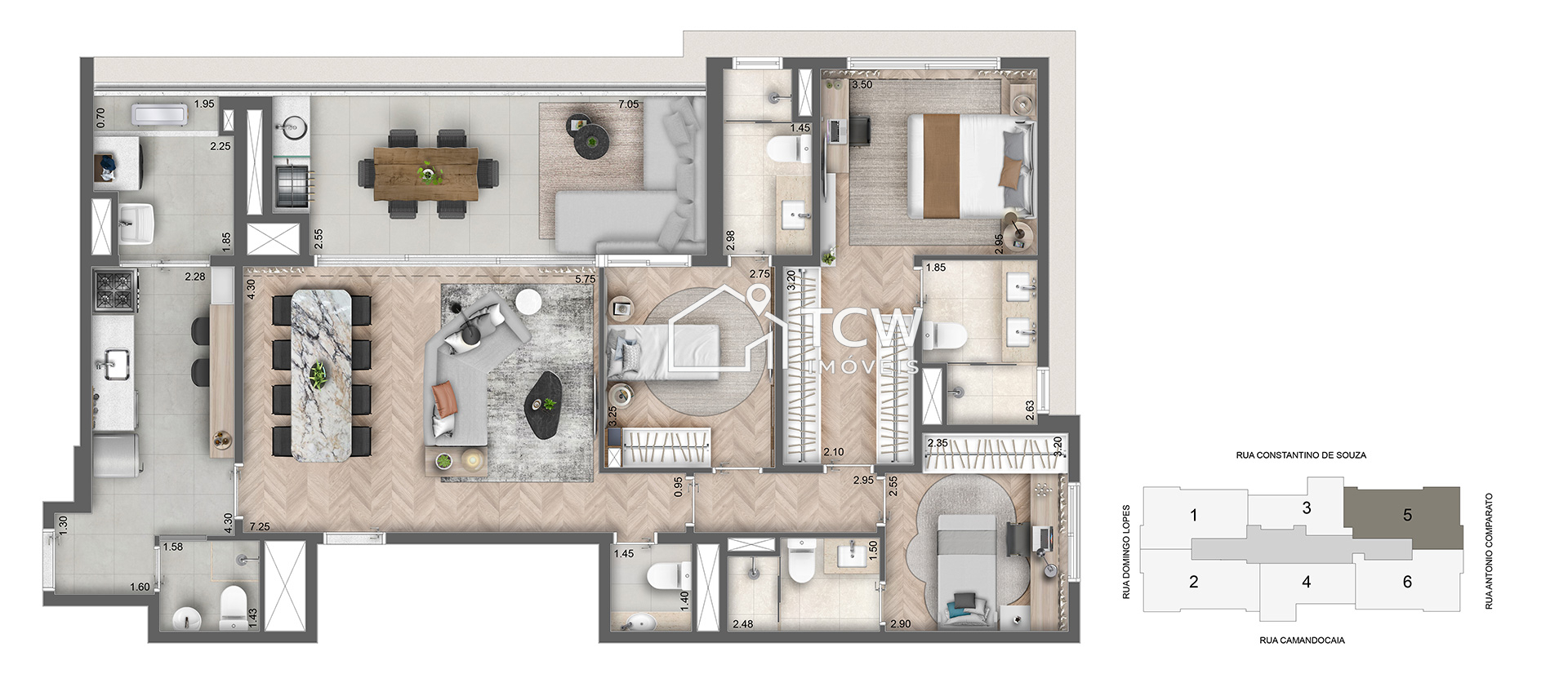 Apartamento, 3 quartos, 136 m² - Foto 20