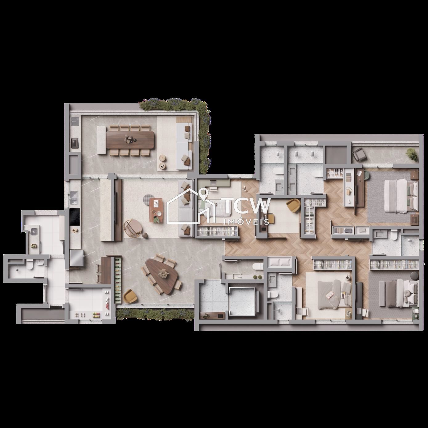Apartamento, 4 quartos, 219 m² - Foto 15