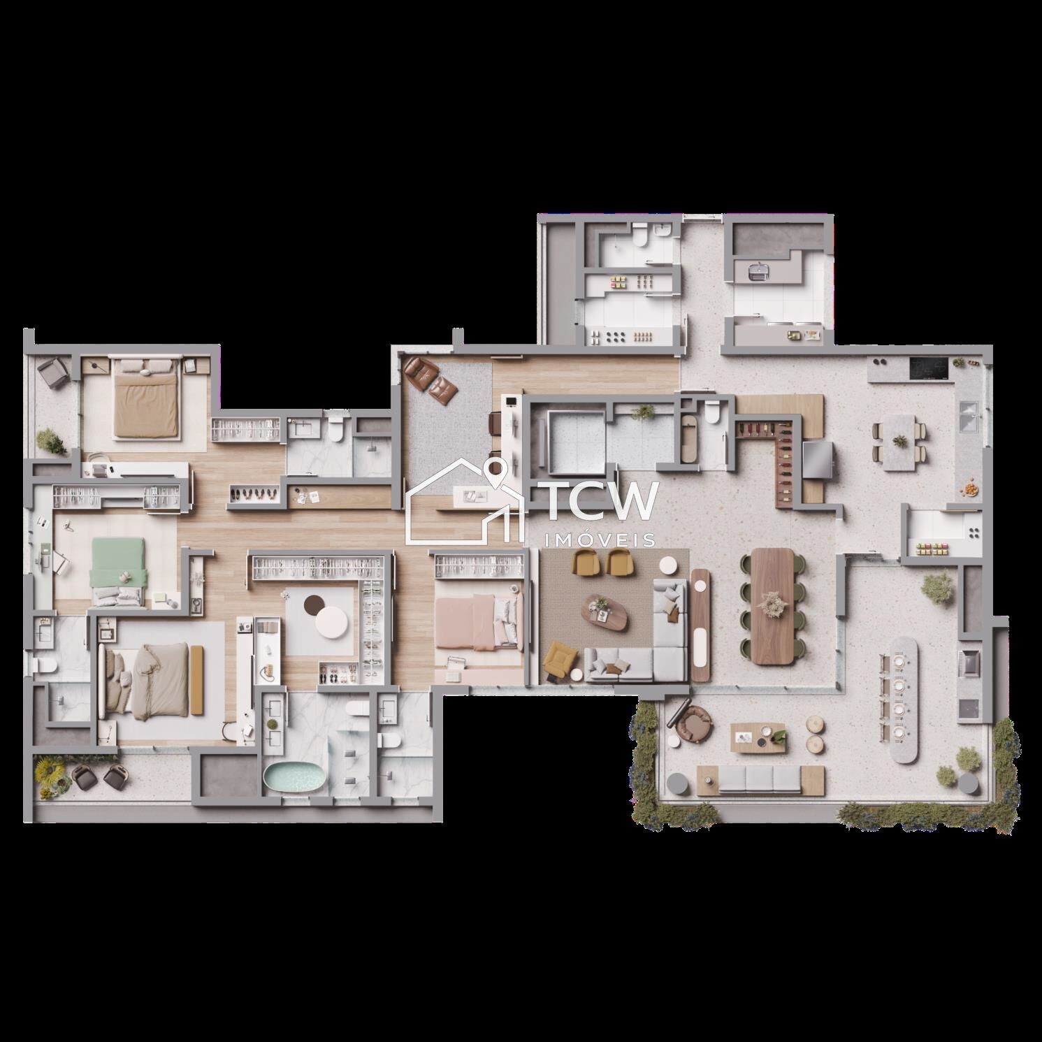 Apartamento, 4 quartos, 219 m² - Foto 17