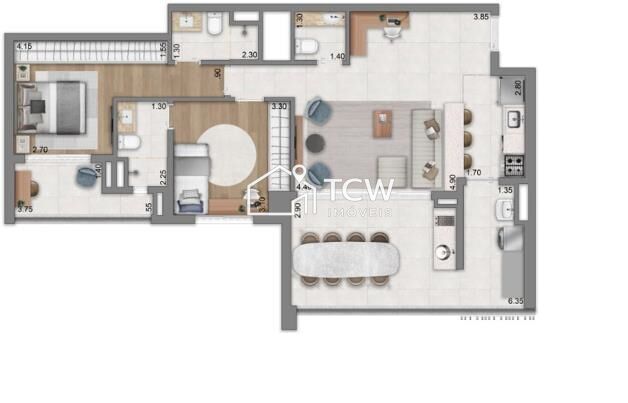 Apartamento, 3 quartos, 123 m² - Foto 20