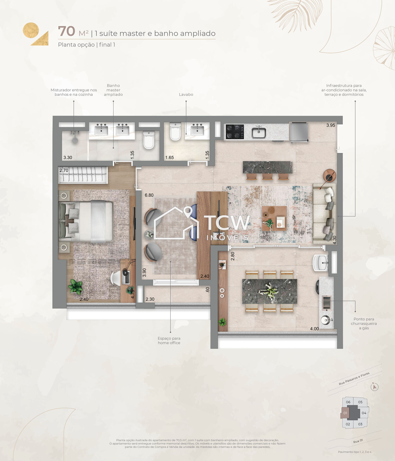 Apartamento, 2 quartos, 70 m² - Foto 14