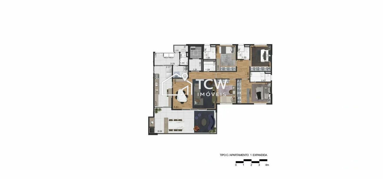 Apartamento, 3 quartos, 128 m² - Foto 20