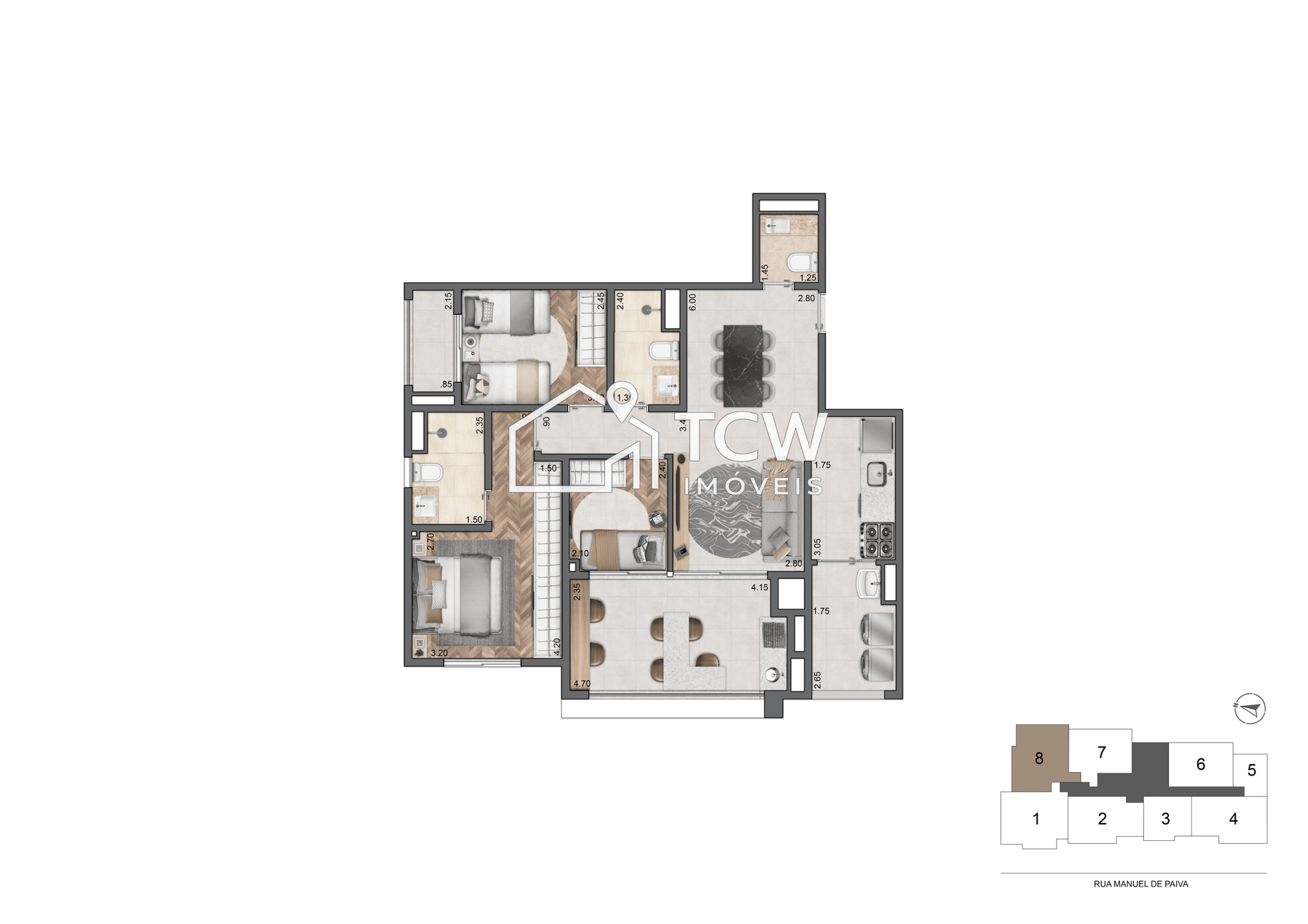 Apartamento, 3 quartos, 87 m² - Foto 21
