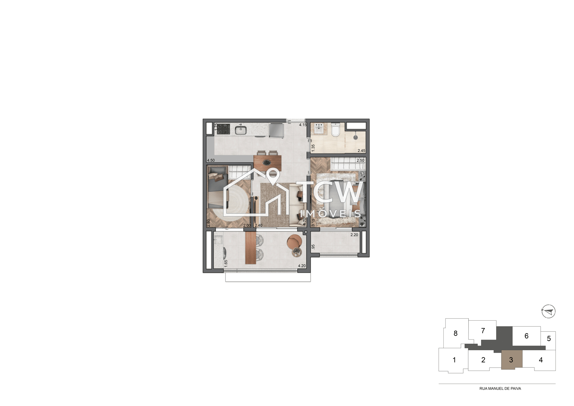 Apartamento, 3 quartos, 87 m² - Foto 19
