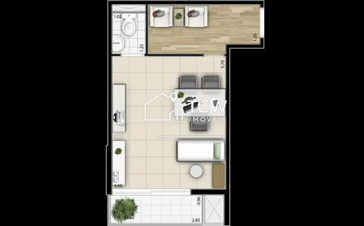 Sala-Conjunto, 25 m² - Foto 15