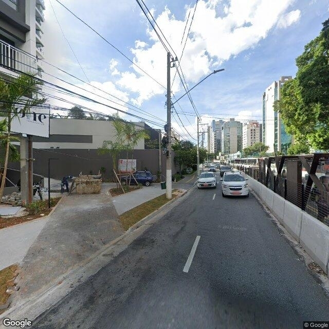 Imagem estática do "Street View" da localização