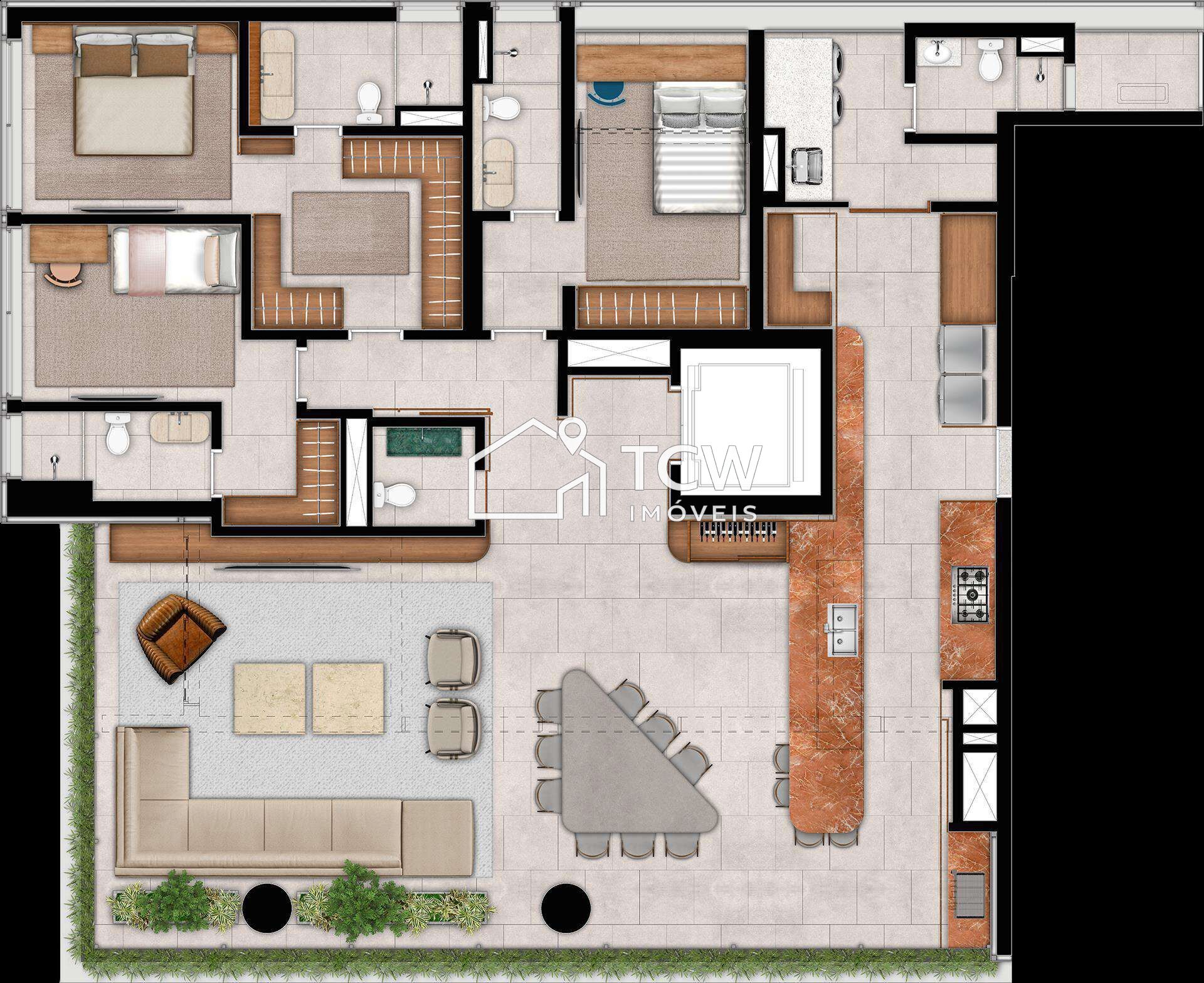 Apartamento, 4 quartos, 194 m² - Foto 20