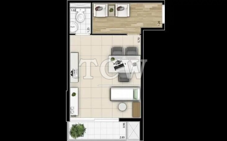 Conjunto Comercial-Sala à venda, 25m² - Foto 12