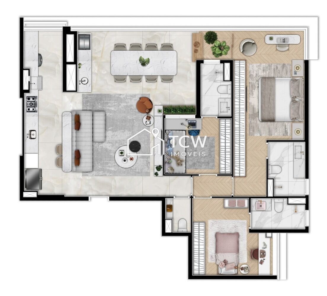 Apartamento, 3 quartos, 116 m² - Foto 17
