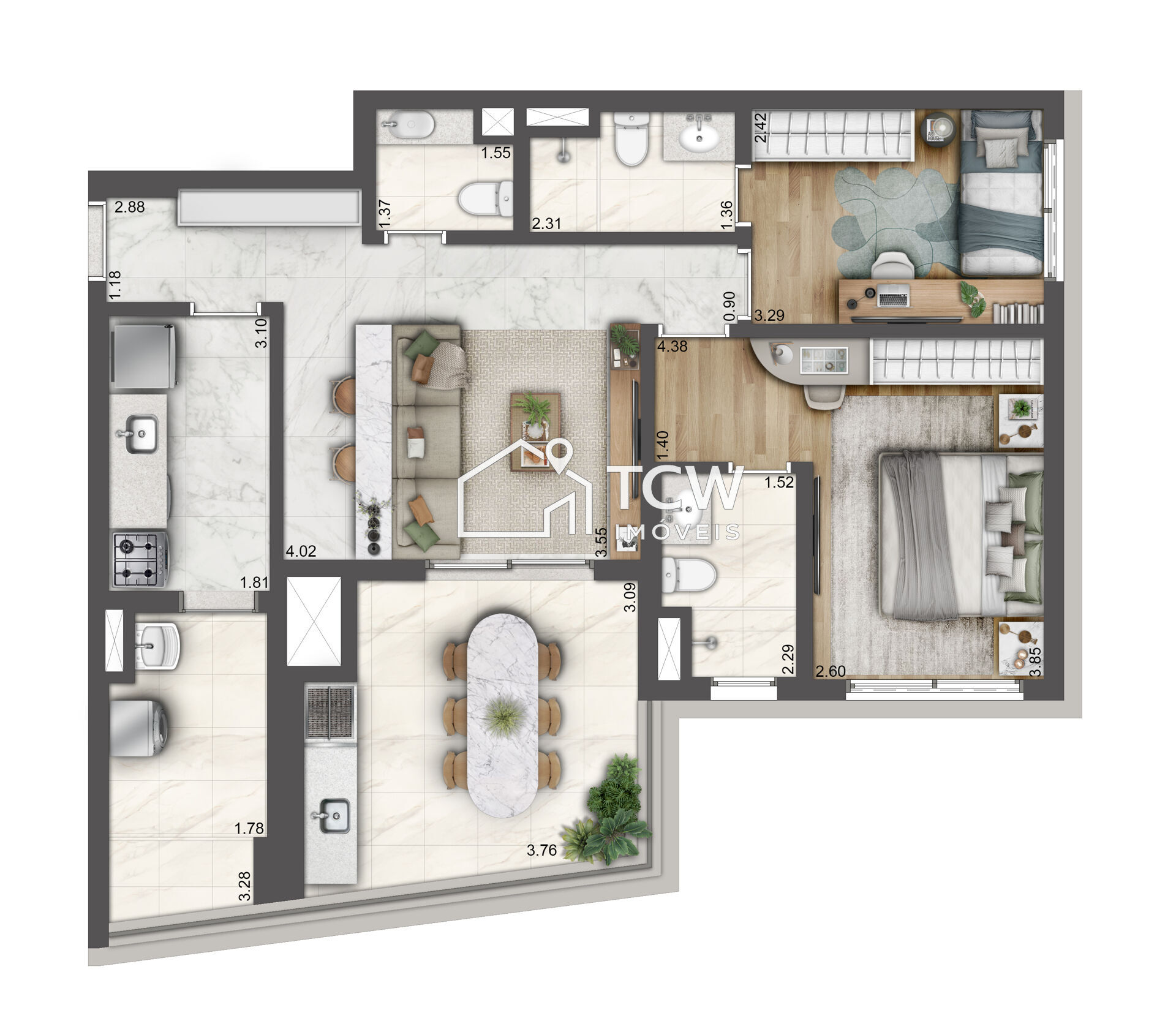 Apartamento, 1 quarto, 25 m² - Foto 13