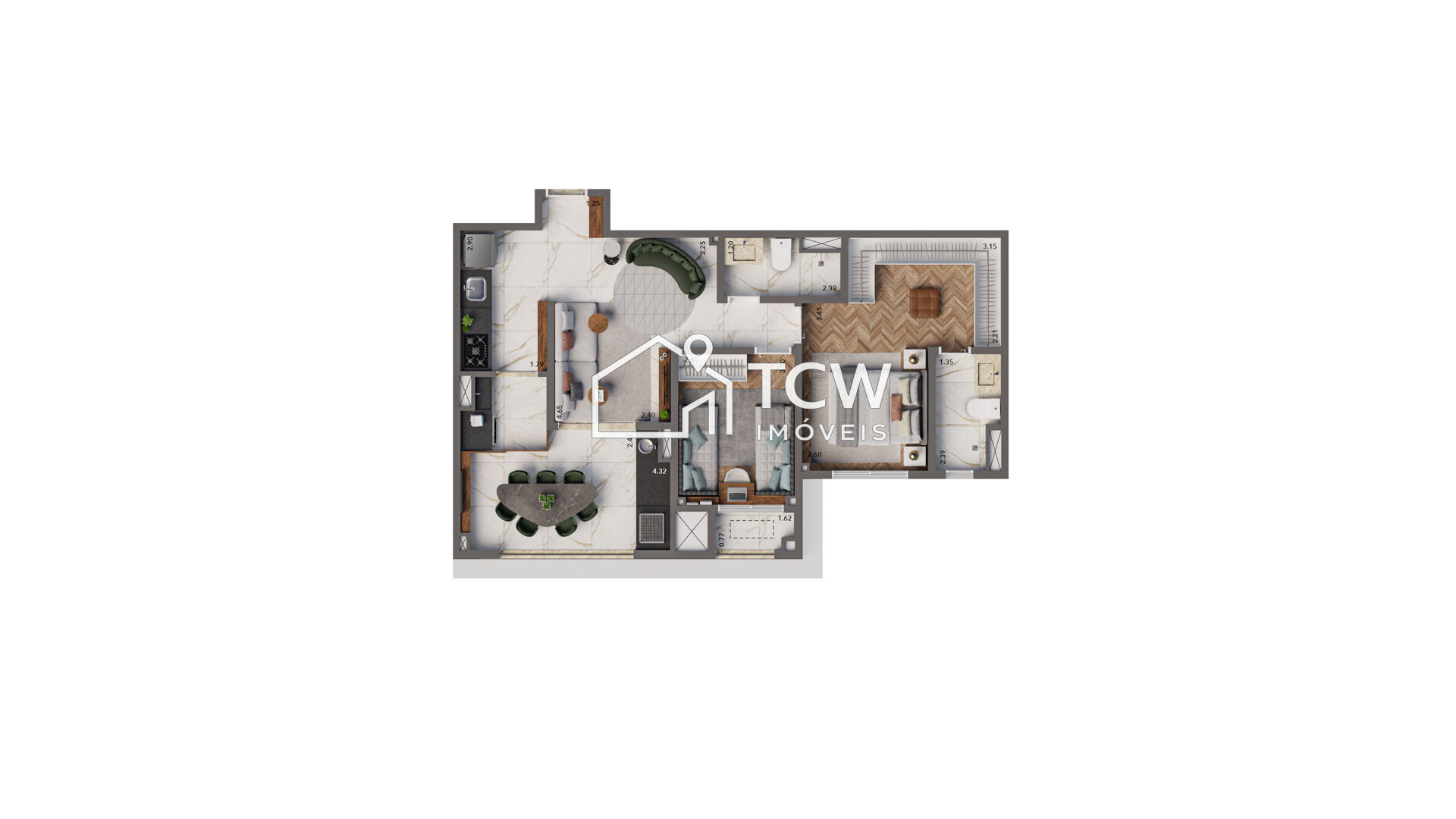 Apartamento, 3 quartos, 125 m² - Foto 18