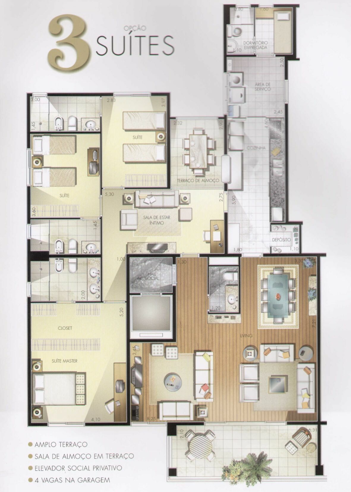 Apartamento, 3 quartos, 197 m² - Foto 23