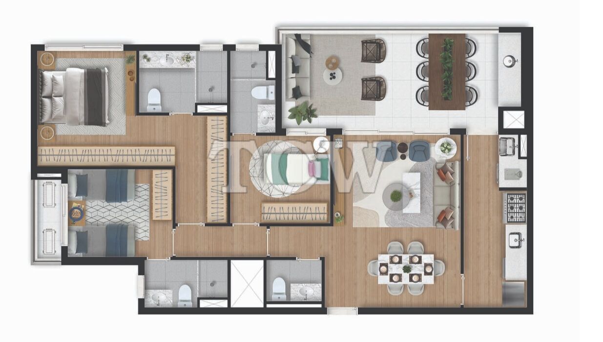 Apartamento à venda com 3 quartos, 109m² - Foto 20