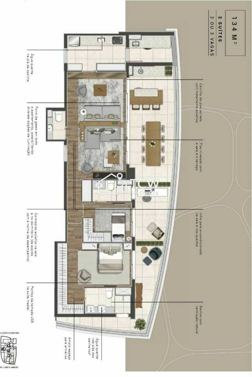 Apartamento, 3 quartos, 134 m² - Foto 26