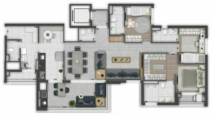 Apartamento, 3 quartos, 108 m² - Foto 20