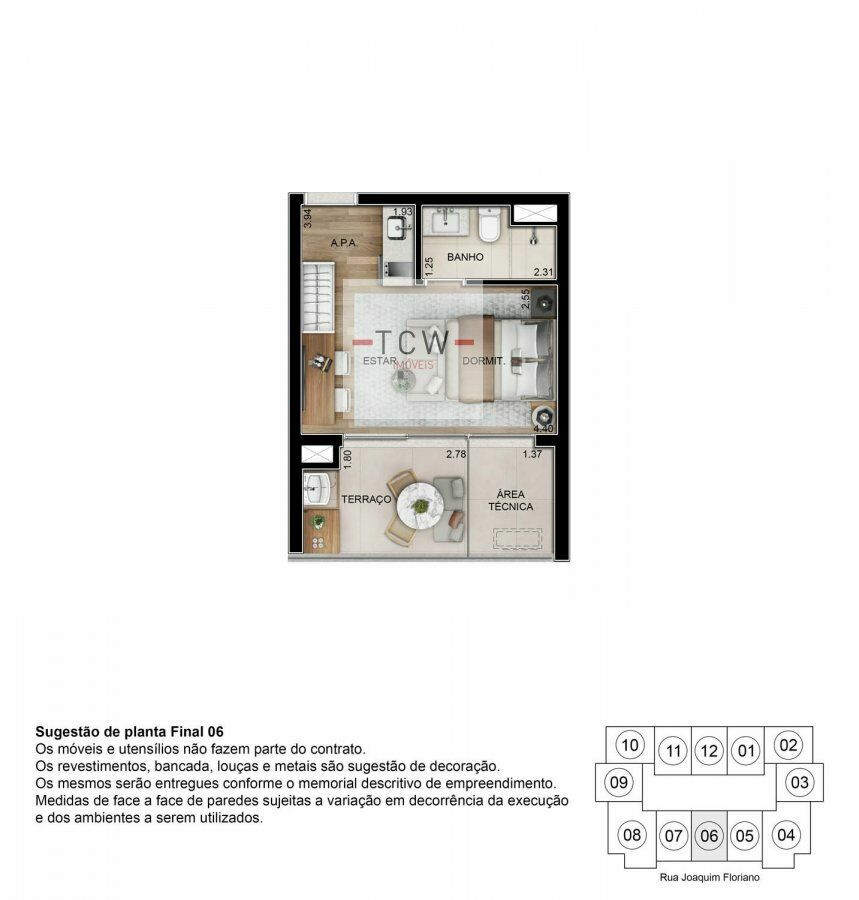 Apartamento, 1 quarto, 28 m² - Foto 23