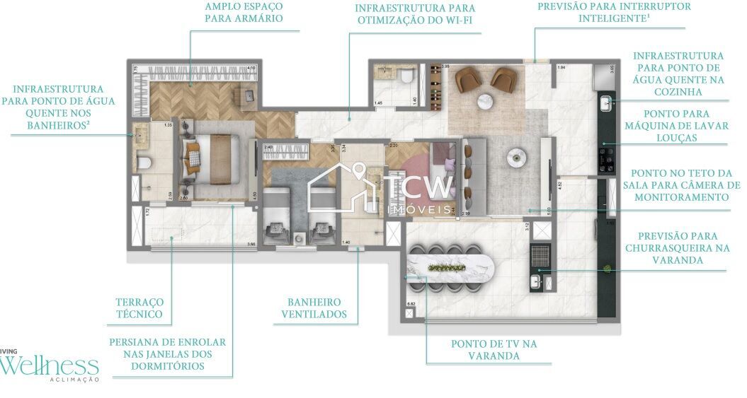 Apartamento, 3 quartos, 108 m² - Foto 17