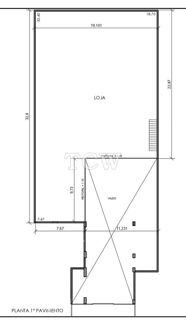 Loja-Salão para alugar, 1329m² - Foto 5