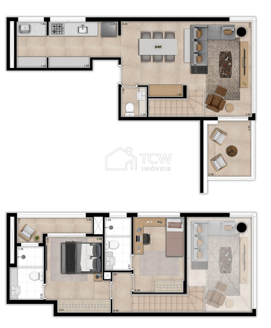 Apartamento, 2 quartos, 91 m² - Foto 12