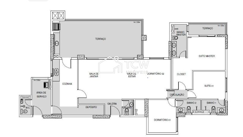 Apartamento, 3 quartos, 180 m² - Foto 18