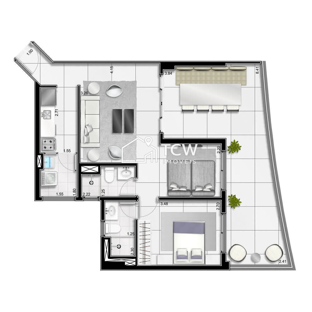 Apartamento, 2 quartos, 225 m² - Foto 34