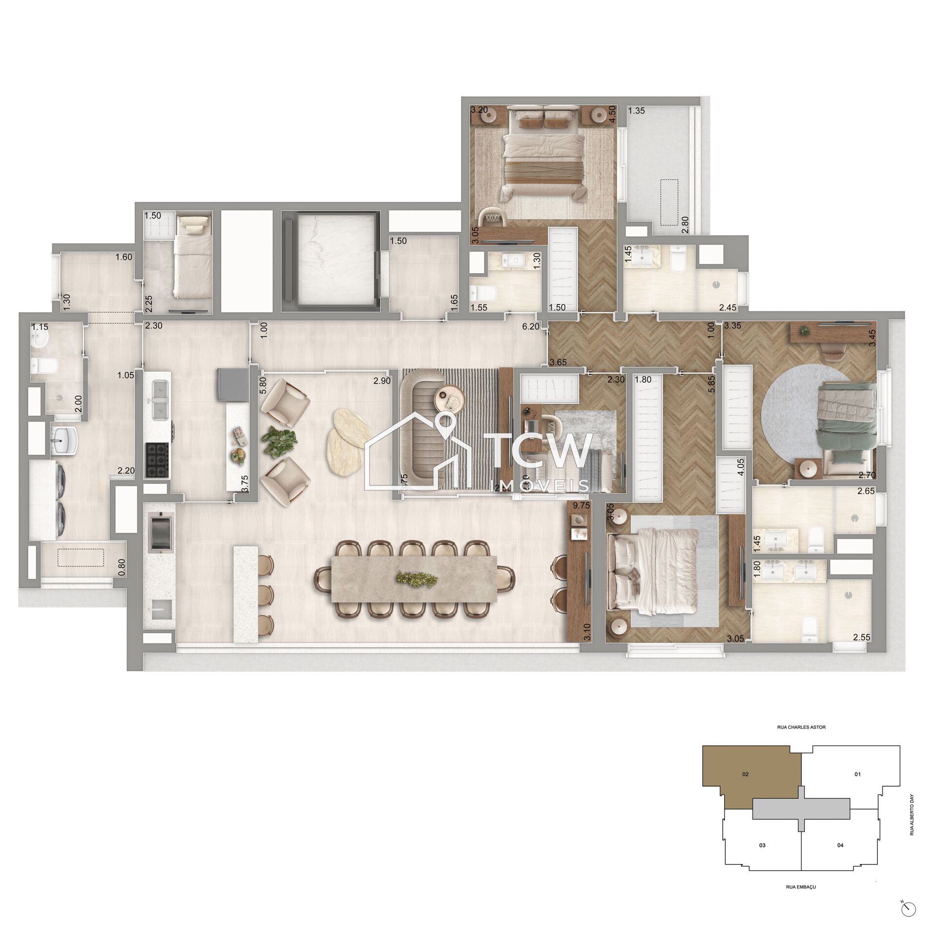 Apartamento, 3 quartos, 136 m² - Foto 17